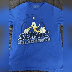 Boys Sonic the Hedgehog Blue Graphic Tee